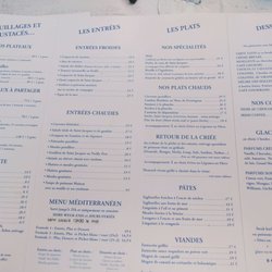 Les Halles - Menu July 2019