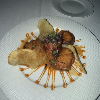 The Pines Lakefront - Bacon wrapped scallops - American Near Me - Big Bear Lake, California The Pines Lakefront - Bacon wrapped scallops - American Near Me - Big Bear Lake, California