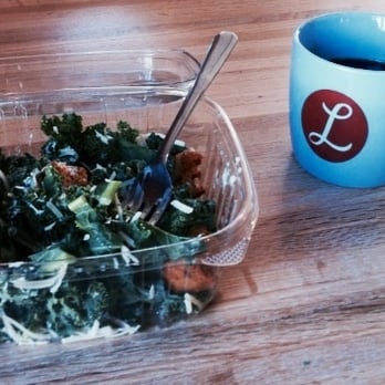 Lil's Café - Kale Caesar salad and coffee - Coffee & Tea Near Me - Kittery, Maine Lil's Café - Kale Caesar salad and coffee - Coffee & Tea Near Me - Kittery, Maine