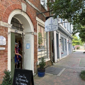 The Blue Willow Tea Room - Entrance - Tea Rooms Near Me - Petersburg, Virginia The Blue Willow Tea Room - Entrance - Tea Rooms Near Me - Petersburg, Virginia