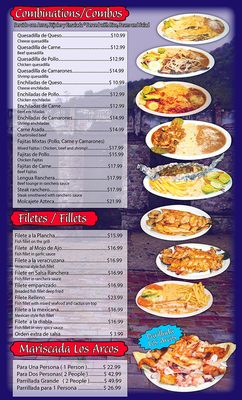 Menu photo 2 Mariscos Los Arcos Van Nuys, CA