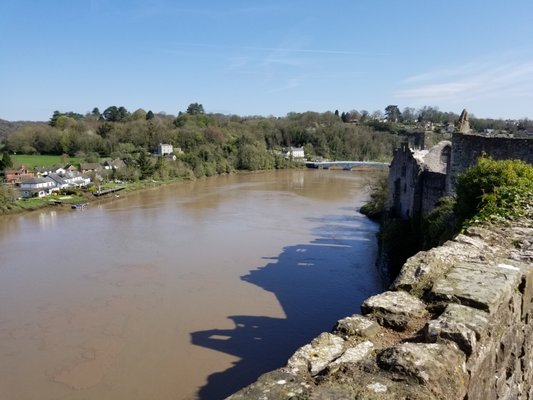 Chepstow Castle by null