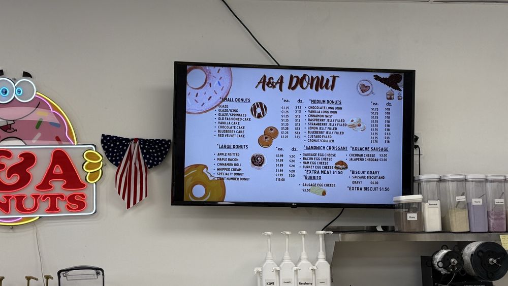 A&A Donuts Logo