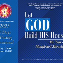 Faith Gospel Tabernacle - Theme for 2023