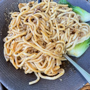Dumpling Hours - Dan Dan Sesame Paste & Pork Dry Noodles - Dim Sum Near Me - Oakland, California