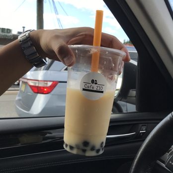 Cafe Zio - White peach - Bubble Tea Near Me - Edison, New Jersey