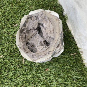 Flex Duct Cleaning - Jose located the dryer vent and replaced it with a proper vent. - Air Duct Cleaning Near Me Flex Duct Cleaning - Jose located the dryer vent and replaced it with a proper vent. - Air Duct Cleaning Near Me