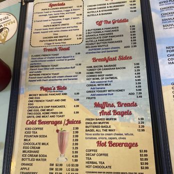 Papa's New York Diner - Menu - Breakfast & Brunch Near Me - Clearwater, Florida Papa's New York Diner - Menu - Breakfast & Brunch Near Me - Clearwater, Florida