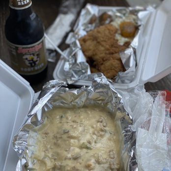 Love Handle - Love the green spicy peppers in this sausage gravy. - Delis Near Me - Indianapolis, Indiana