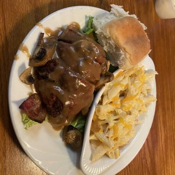 City Limits Bar & Grill - Meat loaf wrapped in bacon!! My favorite! - American Near Me - Colby, Kansas City Limits Bar & Grill - Meat loaf wrapped in bacon!! My favorite! - American Near Me - Colby, Kansas