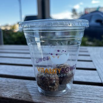 Vitality Bowls - The energy bites were the perfect snack! This is post-grab by the kids :) - Juice Bars & Smoothies Near Me - Omaha, Nebraska