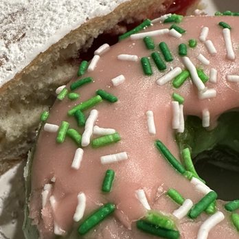 Krispy Kreme - Jelly & frosted strawberry - Donuts Near Me - Orange, California