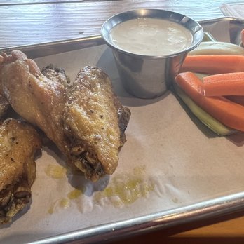 The Hub - lemon pepper chicken wings! - Burgers Near Me - San Anselmo, California