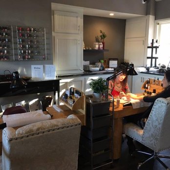 The BrickHouse - Our newly remodeled nail room is modern and spacious. - Day Spas Near Me - Spokane Valley, Washington
