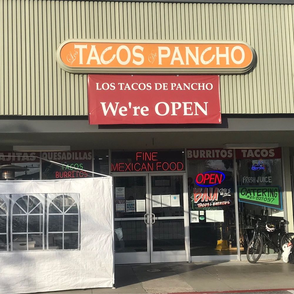 Los Tacos De Pancho - Front view - Tacos Near Me - Concord, California
