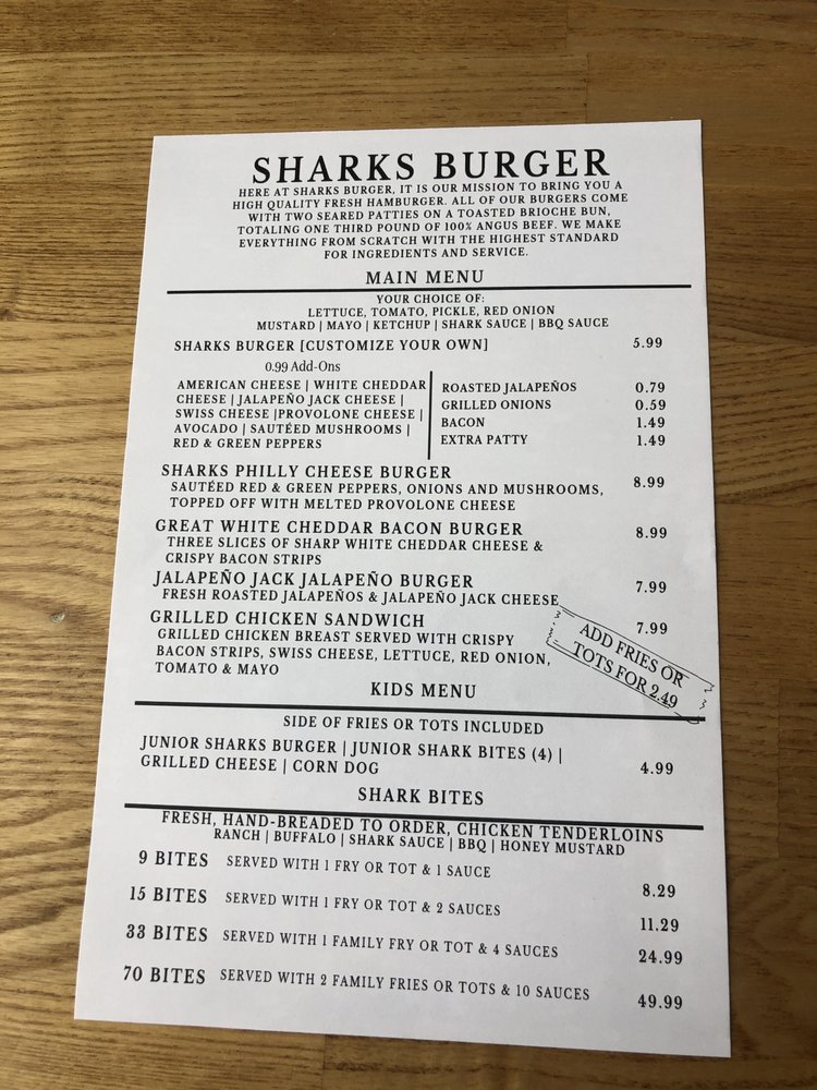 Sharks Burger