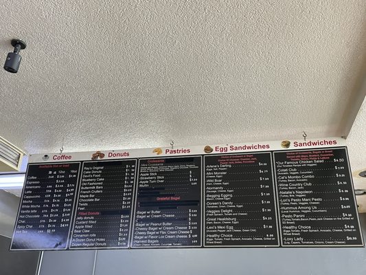 Menu photo 2 Flakey Cream Do-Nuts & Coffee Shop Healdsburg, CA Menu photo 2 Flakey Cream Do-Nuts & Coffee Shop Healdsburg, CA