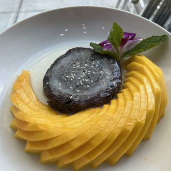 Osha Thai Express - Beautiful and delicious mango sticky rice. Better than what you get in Thailand according to my mom! - Thai Near Me - Oakland, California Osha Thai Express - Beautiful and delicious mango sticky rice. Better than what you get in Thailand according to my mom! - Thai Near Me - Oakland, California