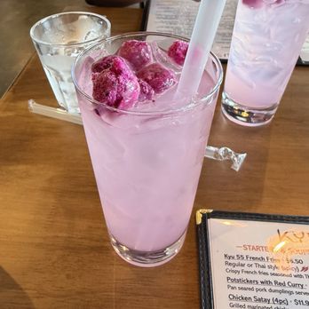 Kyu 55 Thai & Sushi - Dragon berry lemonade - Thai Near Me - Chamblee, Georgia
