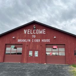 Exterior outside entrance of Brooklyn Cider House - New Paltz, New York Exterior outside entrance of Brooklyn Cider House - New Paltz, New York