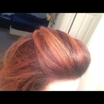 Blo - This is suppose to be brown with caramel balayage....I think not more pictures to follow - Hair Salons Near Me - Raleigh, North Carolina Blo - This is suppose to be brown with caramel balayage....I think not more pictures to follow - Hair Salons Near Me - Raleigh, North Carolina