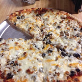 Buzzards Pizza - a cheese and olive pizza - Pizza Near Me - Pomona, Kansas Buzzards Pizza - a cheese and olive pizza - Pizza Near Me - Pomona, Kansas