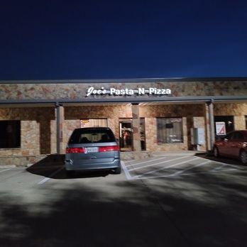 Joe's Pasta & Pizza - new parking lot lights - Italian Near Me - Weatherford, Texas