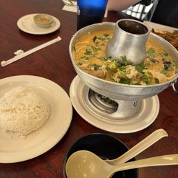 Cre "mee" soup from their special menu. Lemon cream base with vegetables shrimp and chicken with rice. My favorite!! Cre "mee" soup from their special menu. Lemon cream base with vegetables shrimp and chicken with rice. My favorite!!