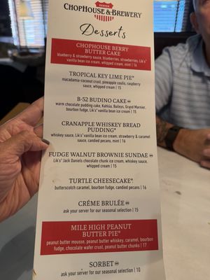 Menu photo 2 ChopHouse & Brewery Denver, CO