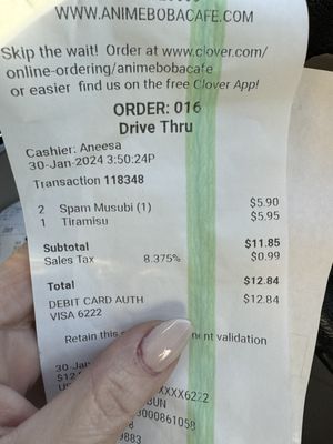 Menu photo 4 Anime Boba Cafe Henderson, NV