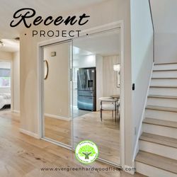 Evergreen Hardwood Floors - Recent Project at Mountain View, CA (photo credit: Action Properties Ind & Dave Keefe Team)