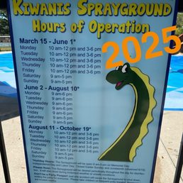 Hours of operation 2025 Hours of operation 2025