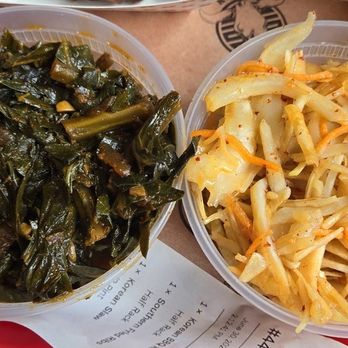 Kimchi Smoke BBQ Shack - Korean Slaw and Collard Greens - Barbeque Near Me - Ridgewood, New Jersey