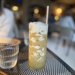 Tropa - Deemed cocktail - like a White Russian w coffee liqueur- yum!