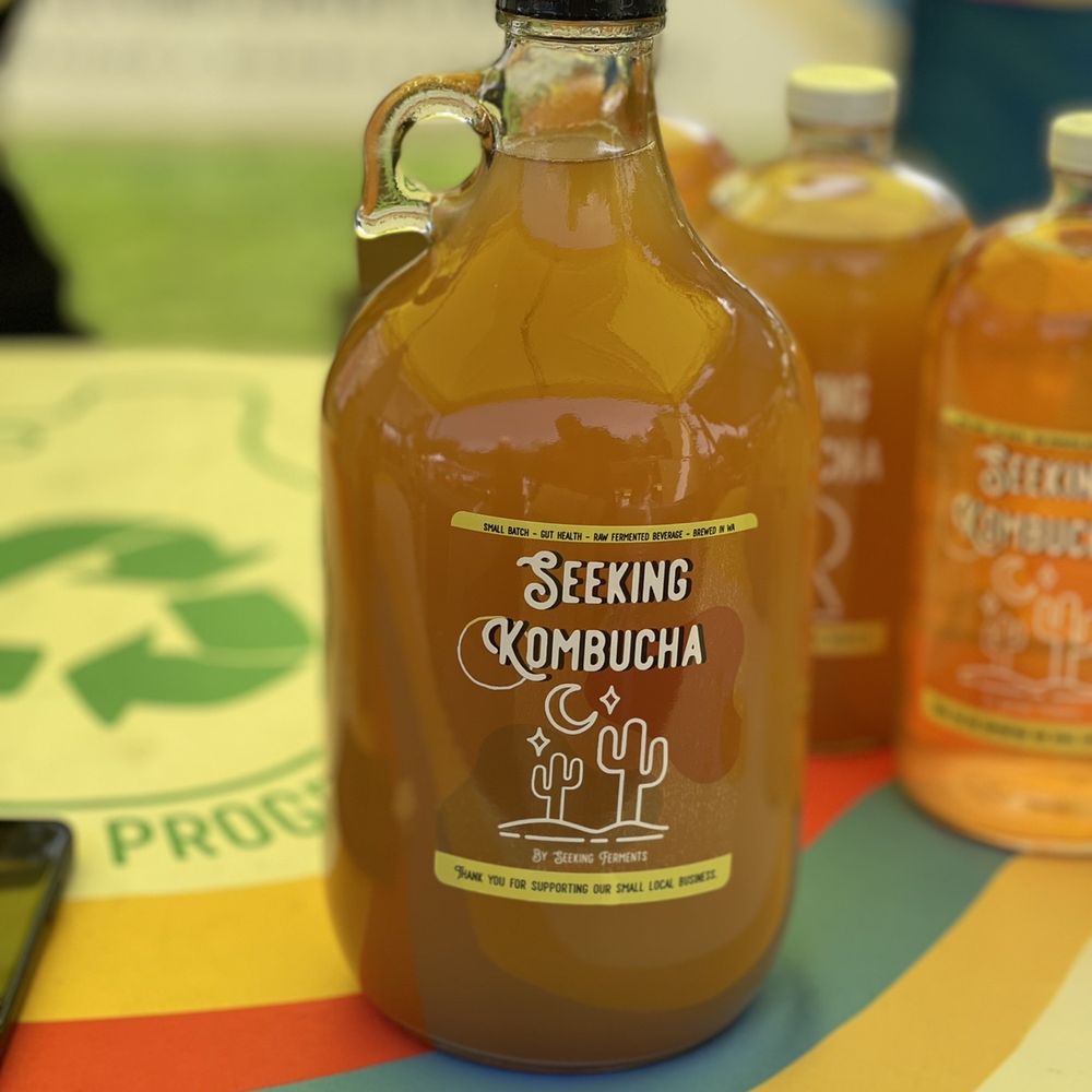 Seeking Ferments - 32 oz. Growler Swap: OG Tepache - IG: @nelson_eats - Coffee & Tea Near Me - Seattle, Washington