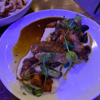 Benchmark - Crispy skin chicken - New American Near Me - Santa Ana, California