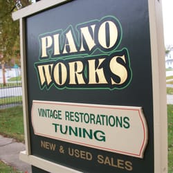 The Piano Works - Look for the big red house! You'll find us out back!