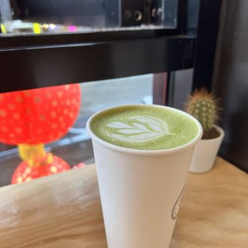 Paper Sons Cafe - Matcha latte - Coffee & Tea Near Me - New York, New York Paper Sons Cafe - Matcha latte - Coffee & Tea Near Me - New York, New York