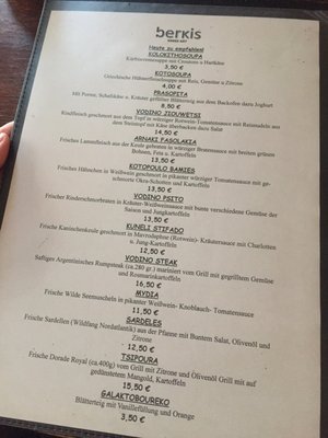 Menu photo 3 Berkis Berlin, BE Menu photo 3 Berkis Berlin, BE