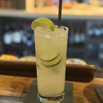 The Lounge Craft Kitchen + Cocktails - Cucumber basil mezcalita - minus mezcal - Steakhouses Near Me - Edmond, Oklahoma The Lounge Craft Kitchen + Cocktails - Cucumber basil mezcalita - minus mezcal - Steakhouses Near Me - Edmond, Oklahoma