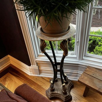 Acosta's Home Consignment - Where else can you find these wonderful furniture pieces.  Check out this plant stand - Home Decor Near Me - Wheaton, Illinois