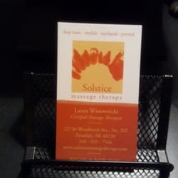 Solstice Massage Therapy