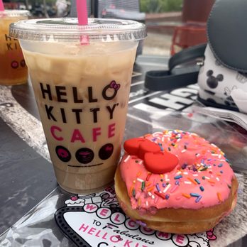 Hello Kitty Cafe - Hello Kitty Coffee & Donut - Desserts Near Me - Las Vegas, Nevada