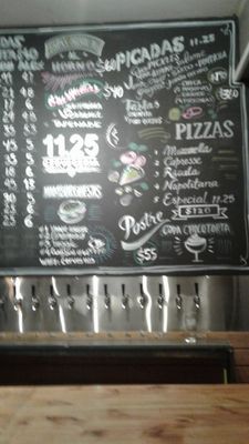 Menu photo 2 Cervecería 11.25 Buenos Aires, C