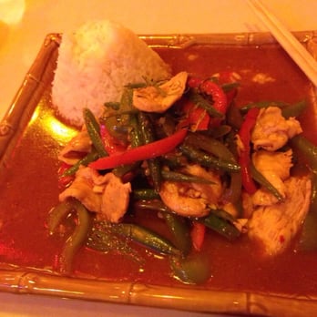 Mr Thai Bistro - Spicy Green Beans with Chicken - Thai Near Me - Gilbert, Arizona Mr Thai Bistro - Spicy Green Beans with Chicken - Thai Near Me - Gilbert, Arizona