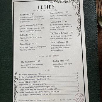 Lutie’s - Modern European Near Me - Austin, Texas Lutie’s - Modern European Near Me - Austin, Texas