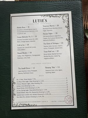 Menu photo 3 Lutie’s Austin, TX Menu photo 3 Lutie’s Austin, TX