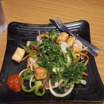 Ru Sans - Garlic sesame tofu app with sriracha - Sushi Bars Near Me - Atlanta, Georgia