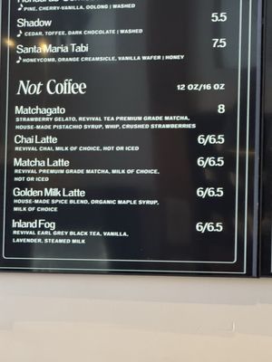 Menu photo 2 F1rst Avenue Coffee Spokane, WA