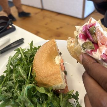 Aalia’s Coffee - Lox bagel, small for $17 - Coffee & Tea Near Me - Oak Bluffs, Massachusetts Aalia’s Coffee - Lox bagel, small for $17 - Coffee & Tea Near Me - Oak Bluffs, Massachusetts